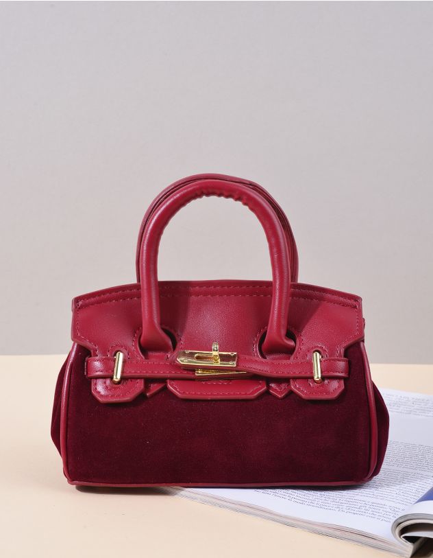 Сумка на довгому ремінці з фурнітурою | 264510-27-XX - A-SHOP