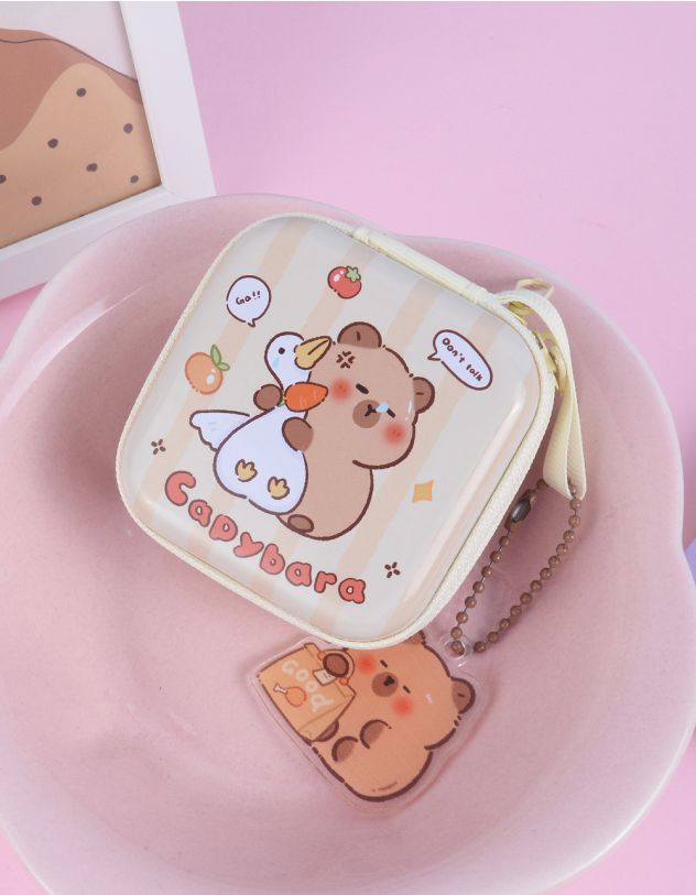 Монетниця з брелоком у вигляді капібари | 264000-15-XX - A-SHOP