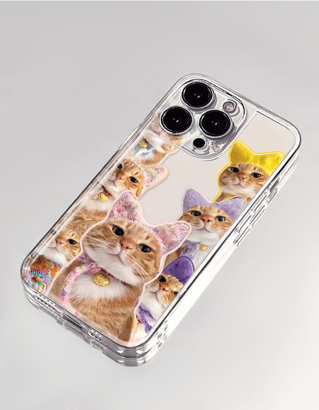 Чохол для телефону з принтом котика | 266366-22-64 - A-SHOP