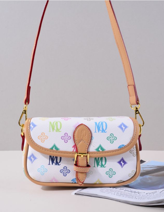 Сумка через плече з принтом | 264689-40-XX - A-SHOP