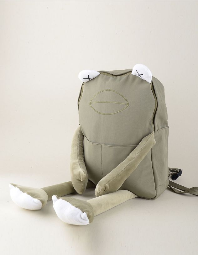 Рюкзак для прогулянок у вигляді жабки | 254682-38-XX - A-SHOP