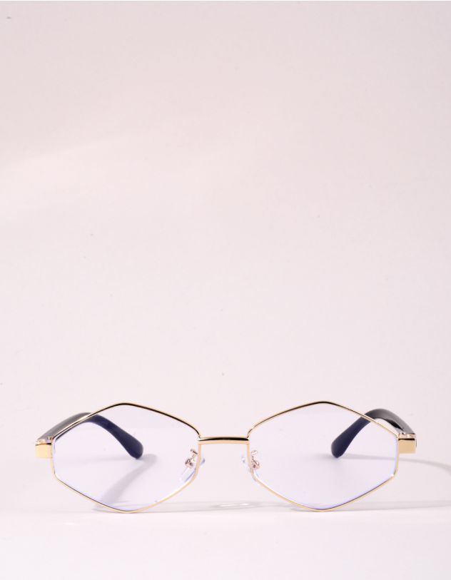 Окуляри шестикутники іміджеві | 265455-04-XX - A-SHOP