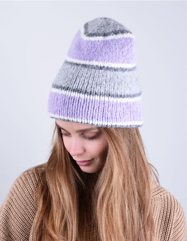 Шапка смугаста | 264719-35-XX - A-SHOP
