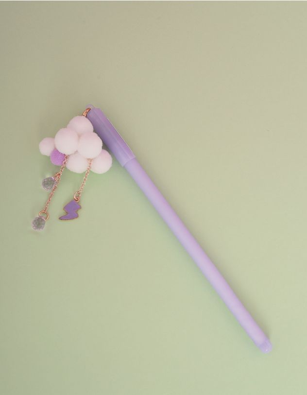 Ручка з і хмаринкою  на ковпачку | 252204-03-XX - A-SHOP