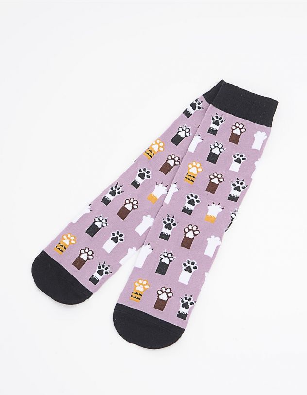 Шкарпетки із кольоровим принтом | 250231-03-XX - A-SHOP