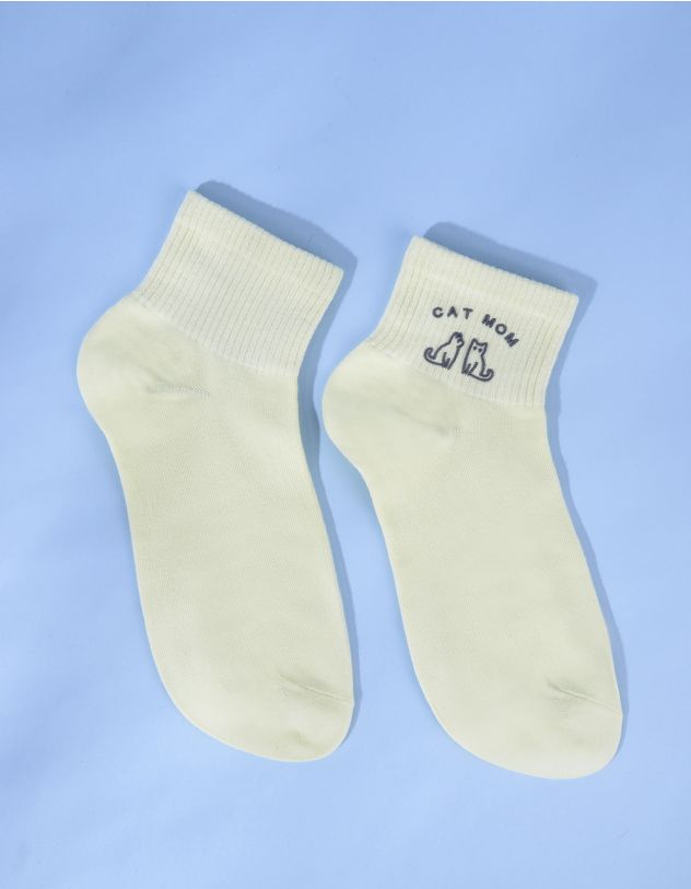 Шкарпетки з котиками | 260045-19-71 - A-SHOP