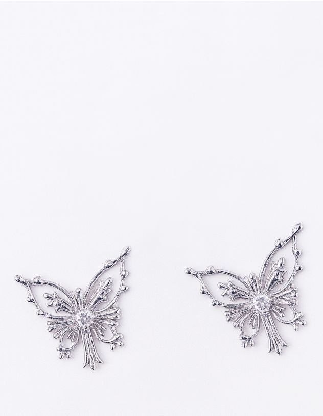 Сережки у вигляді метелика | 264587-05-XX - A-SHOP