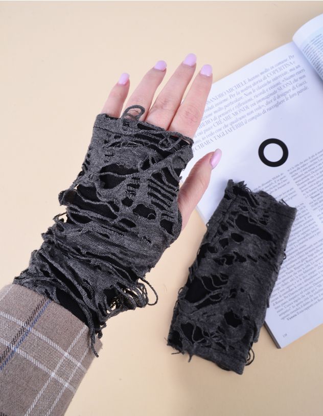 Мітенки рвані | 264375-28-XX - A-SHOP