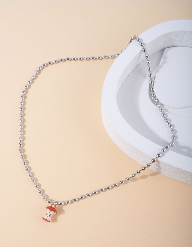 Підвіска на шию з кулоном у вигляді яблука | 264610-60-XX - A-SHOP