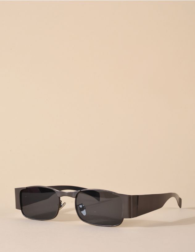 Окуляри сонцезахисні вузькі з широкими дужками | 266183-02-XX - A-SHOP