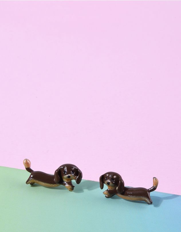 Сережки пусети у вигляді такси | 263357-12-XX - A-SHOP