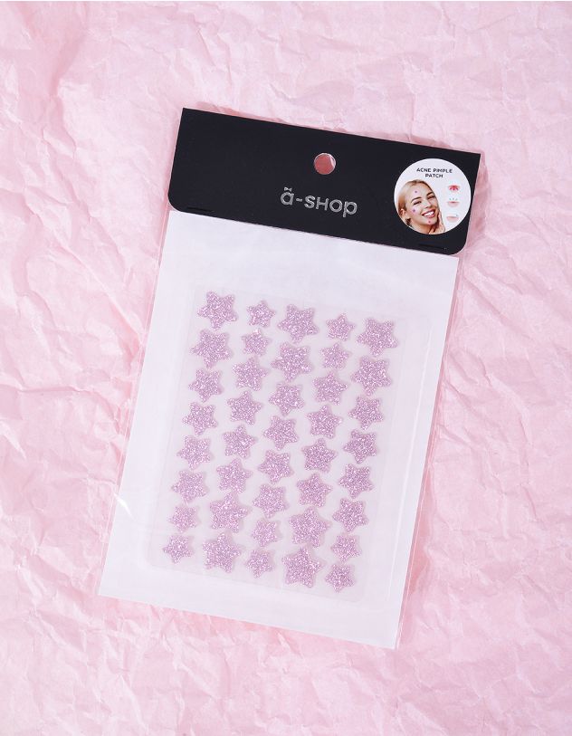 Патчі від прищів у вигляді зірки з шимером | 266907-14-XX - A-SHOP