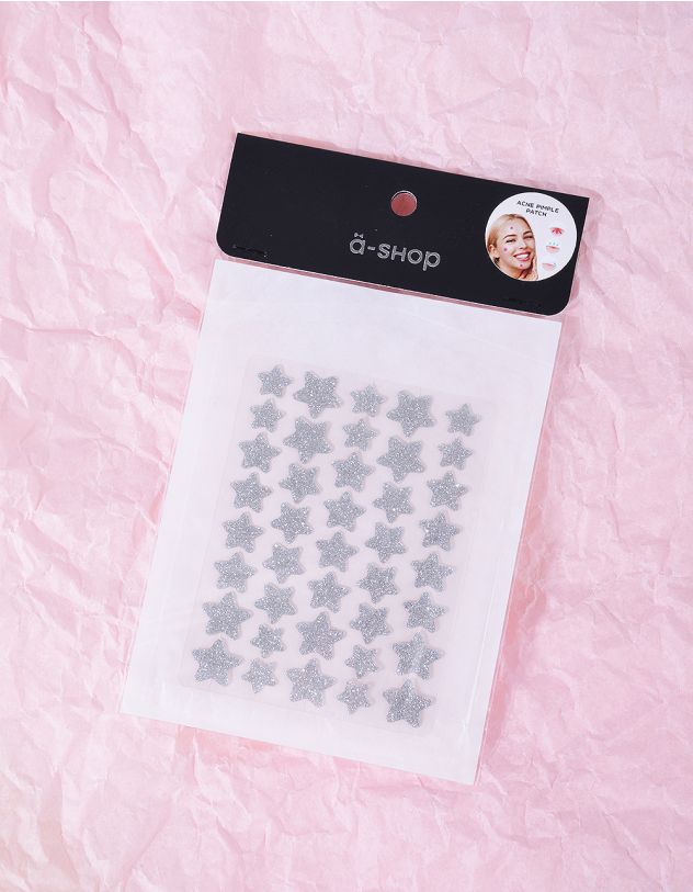 Патчі від прищів у вигляді зірки з шимером | 266907-05-XX - A-SHOP
