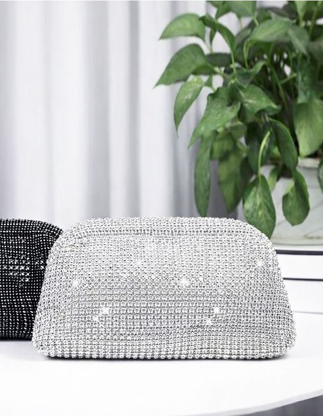 Сумка через плече декорована стразами | 264475-05-XX - A-SHOP