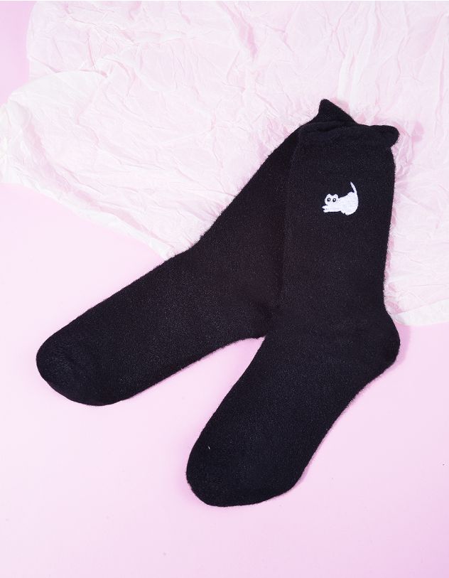 Шкарпетки з зображенням котика | 263699-02-XX - A-SHOP
