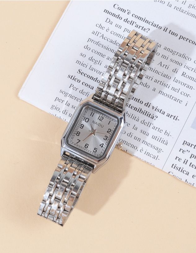 Годинник наручний з металевим браслетом | 264634-05-XX - A-SHOP
