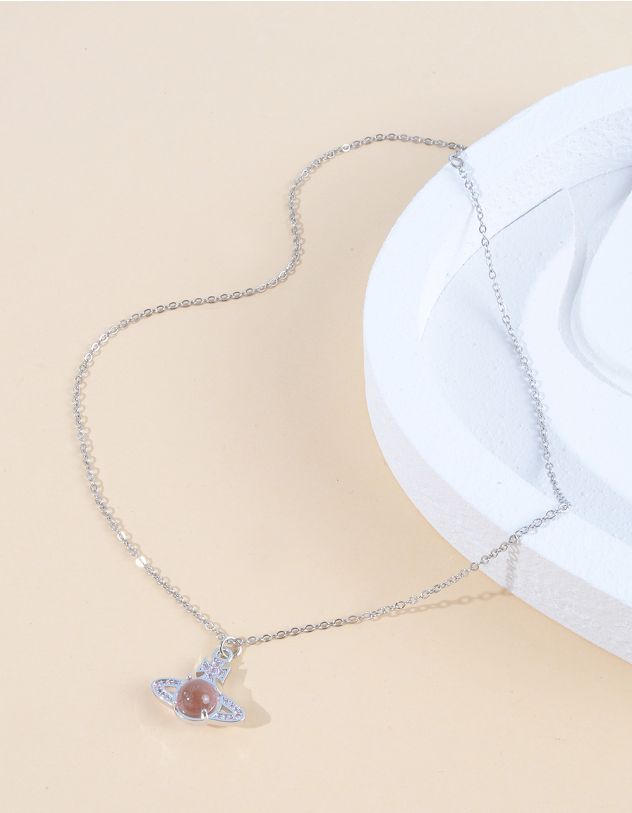 Підвіска на шию з кулоном у вигляді Сатурна | 262933-60-XX - A-SHOP