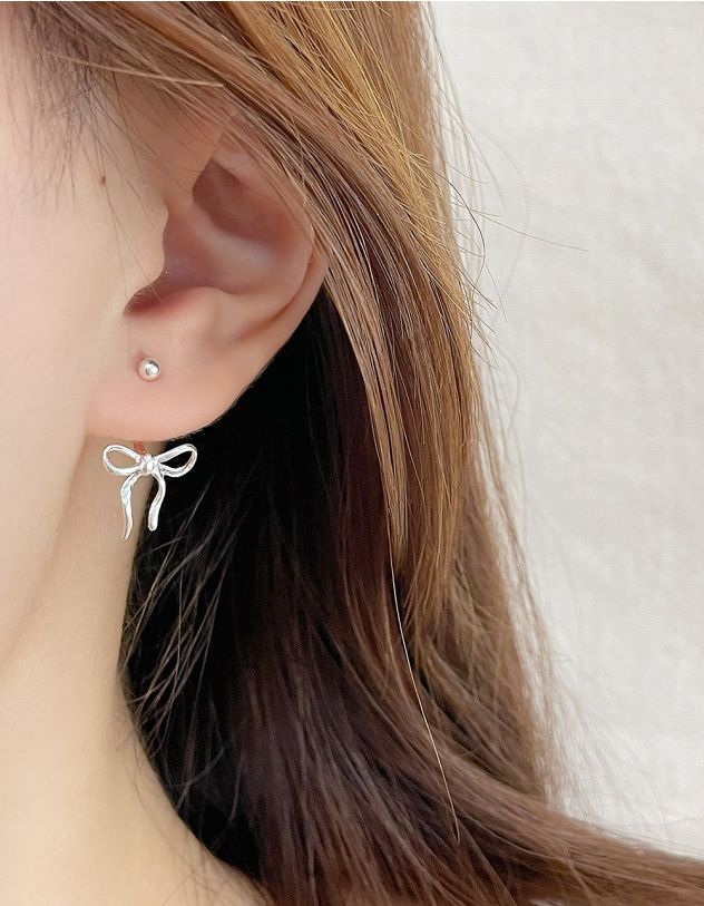 Сережки у вигляді банта | 263383-05-XX - A-SHOP