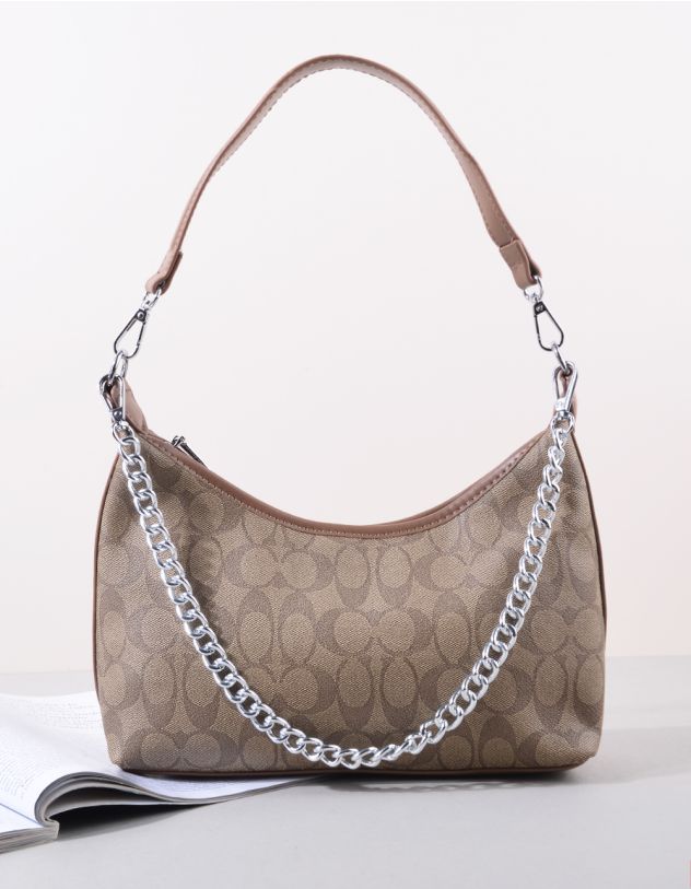 Сумка багет з ланцюжком | 265908-39-XX - A-SHOP