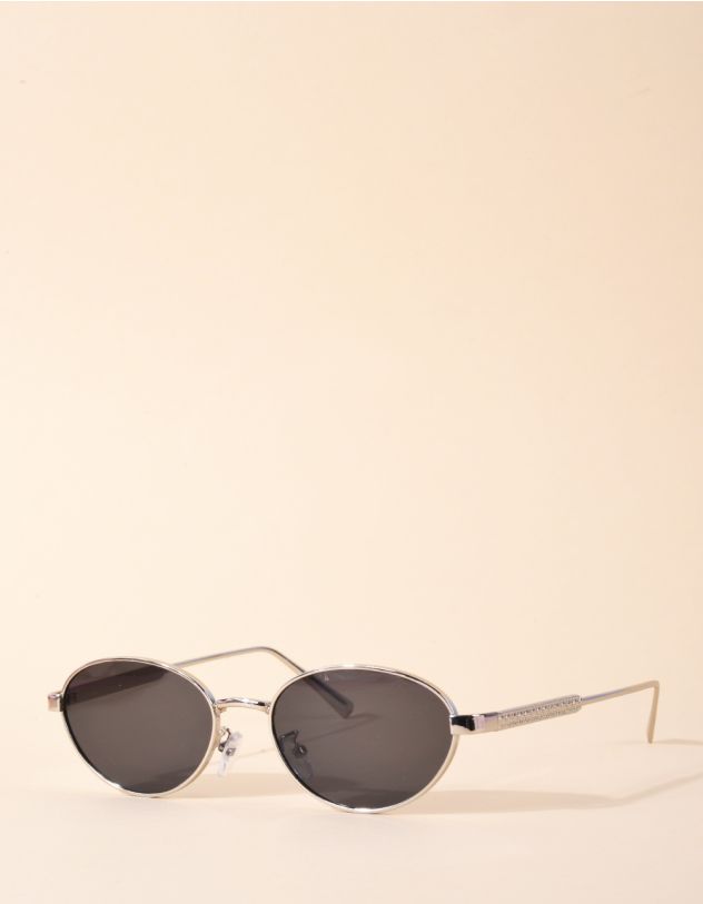 Окуляри від сонця з тисненням на дужках | 266489-07-XX - A-SHOP