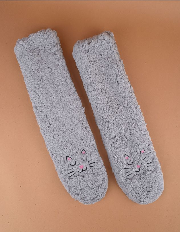 Шкарпетки із зображенням котика | 255916-11-28 - A-SHOP