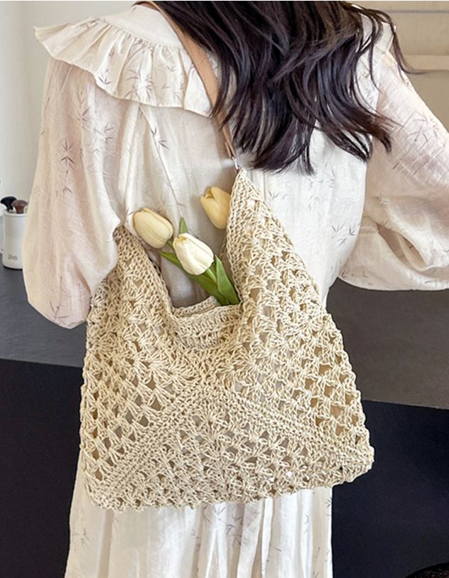 Сумка шопер в'язана | 265421-40-XX - A-SHOP