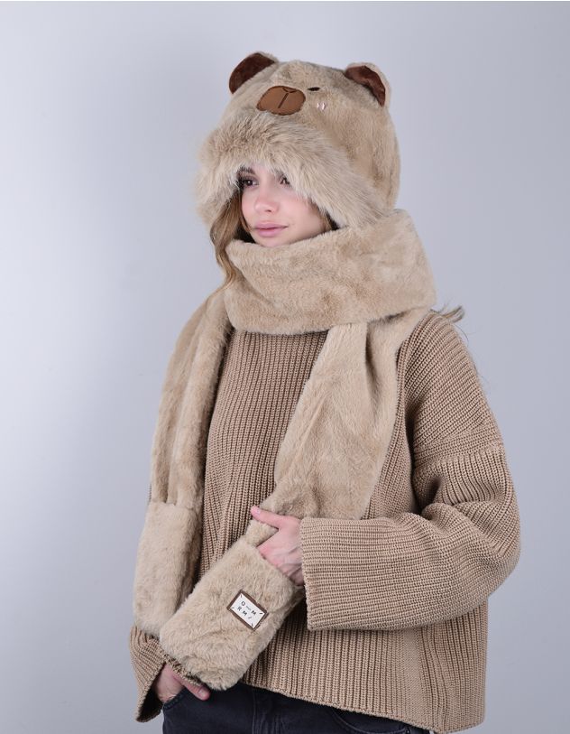Звірошапка у вигляді капібари | 263274-12-XX - A-SHOP