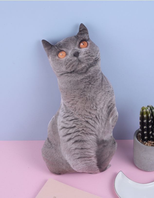 Декор подушка у вигляді кота | 263635-11-XX - A-SHOP