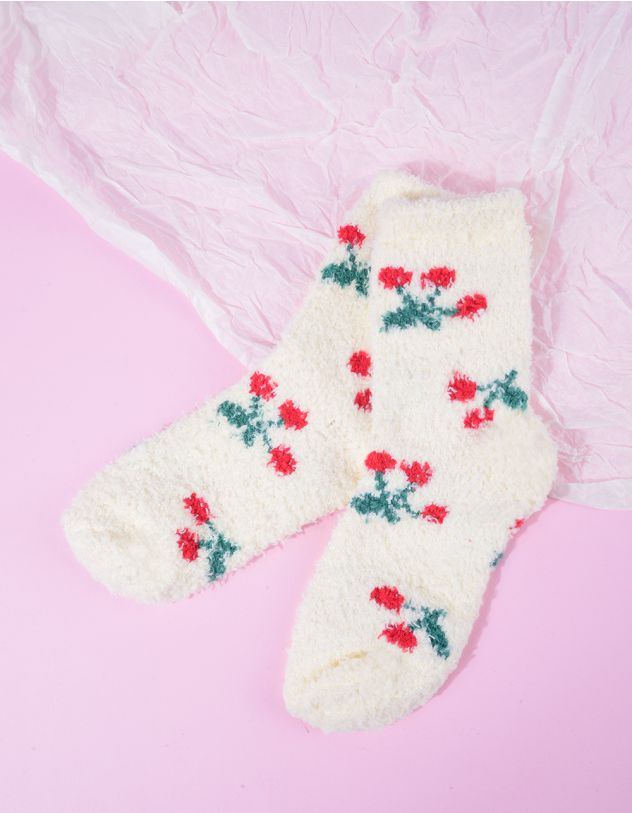 Шкарпетки з принтом вишень | 263609-40-XX - A-SHOP