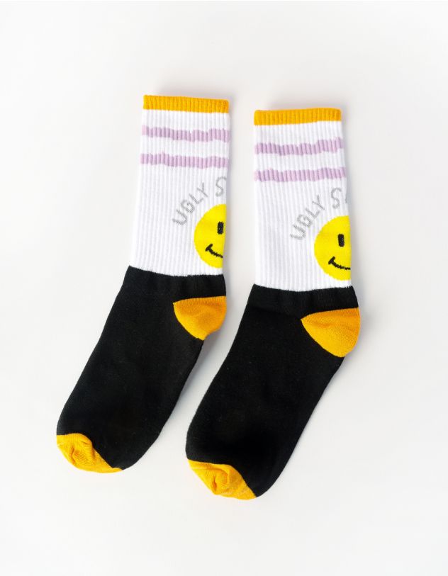 Шкарпетки зі смайлом | 250240-02-XX - A-SHOP