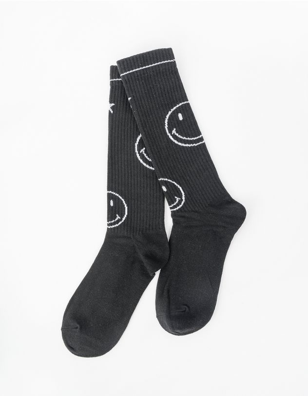 Шкарпетки зі смайлом довгі | 250244-02-XX - A-SHOP