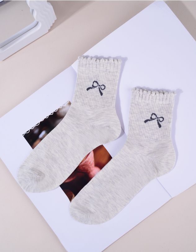 Шкарпетки з бантом | 265516-29-XX - A-SHOP