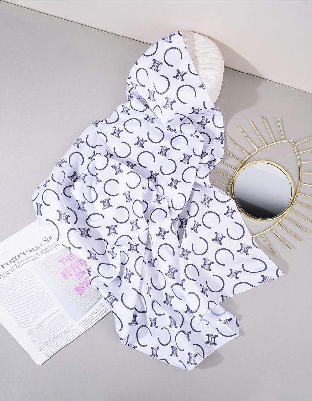 Хустка на шию з принтом | 265215-01-XX - A-SHOP