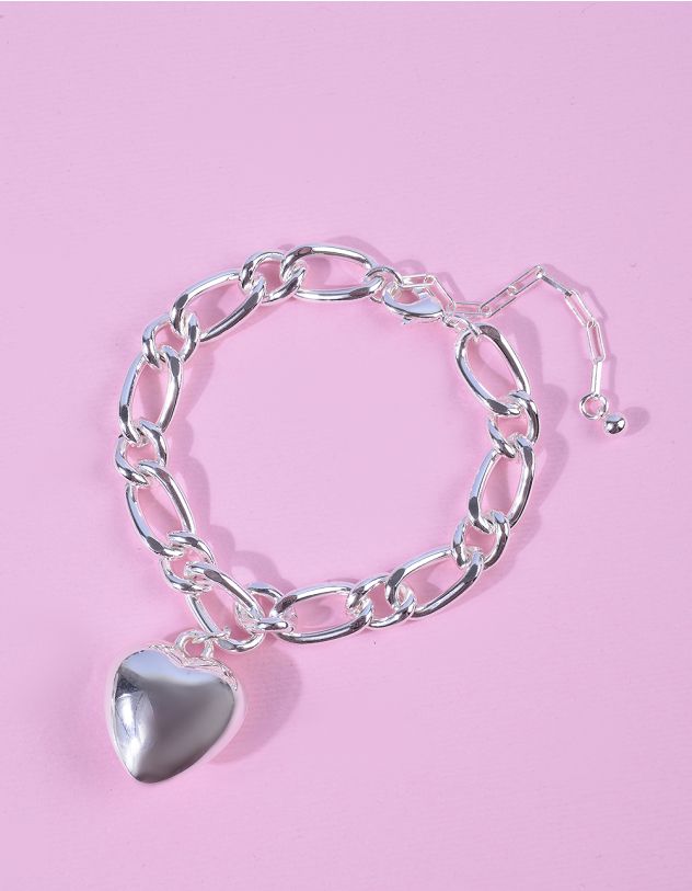 Браслет із ланцюжка з серцем | 265241-05-XX - A-SHOP
