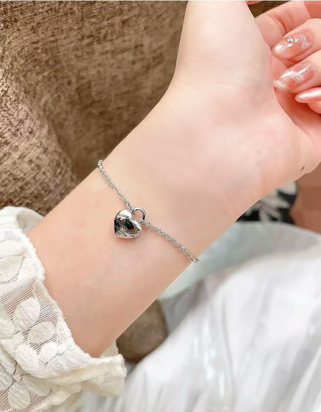 Браслет на руку з підвіскою у вигляді серця | 264544-05-XX - A-SHOP