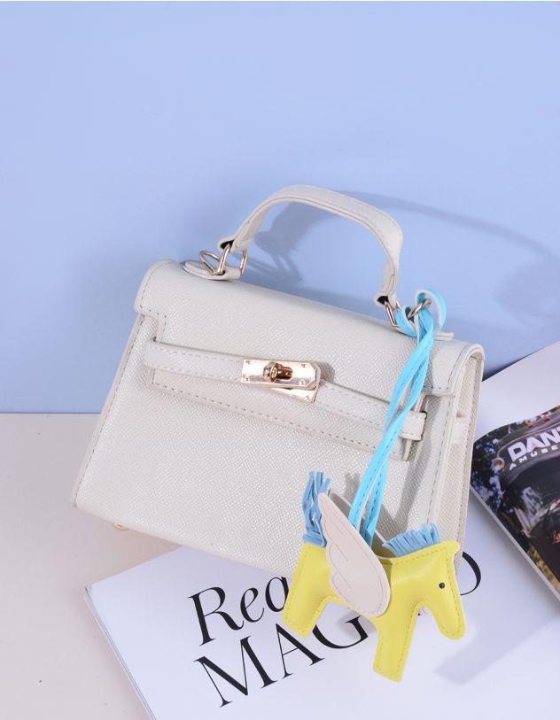 Сумка на довгому ремінці з брелоком у вигляді єдинорога | 264690-40-XX - A-SHOP