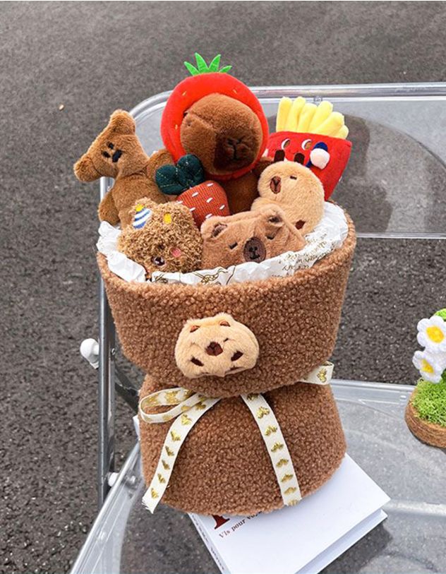 Декор для дому у вигляді букету із капібар | 261527-12-XX - A-SHOP