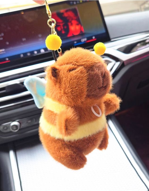 Брелок у вигляді капібари з крилами що рухаються | 262971 - A-SHOP