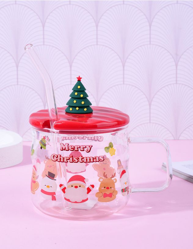 Чашка 470мл з різдвяним принтом | 264528-21-XX - A-SHOP