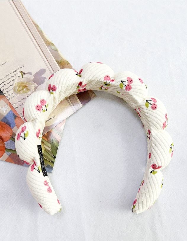 Обідок для волосся з принтом | 265963-14-XX - A-SHOP