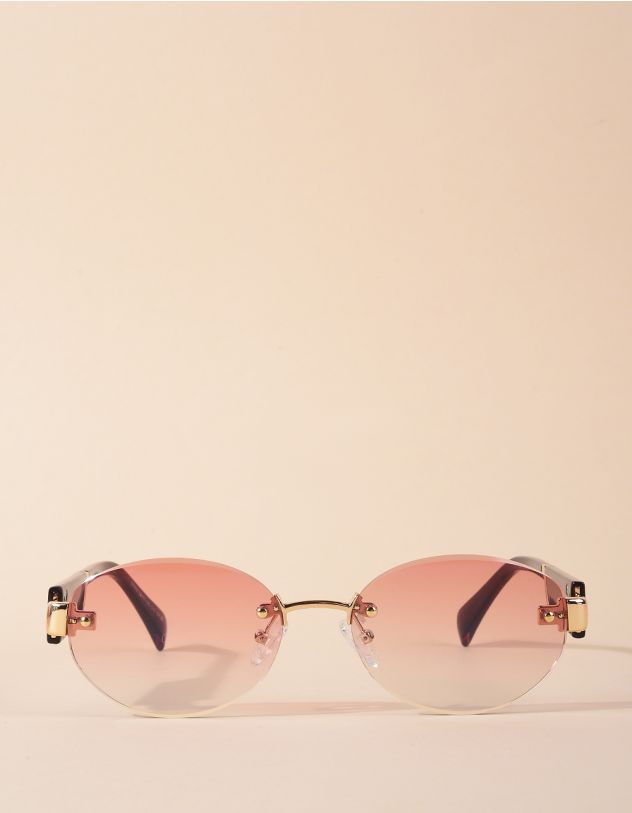 Окуляри від сонця круглі з градієнтом | 267055-15-XX - A-SHOP