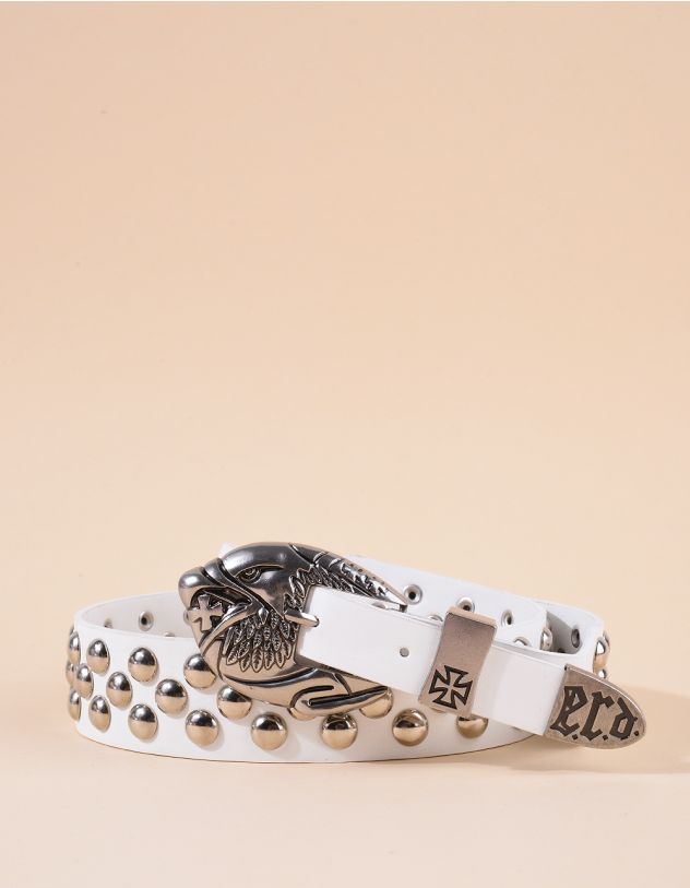 Ремінь широкий з фурнітурою у вигляді птаха | 265088-01-XX - A-SHOP