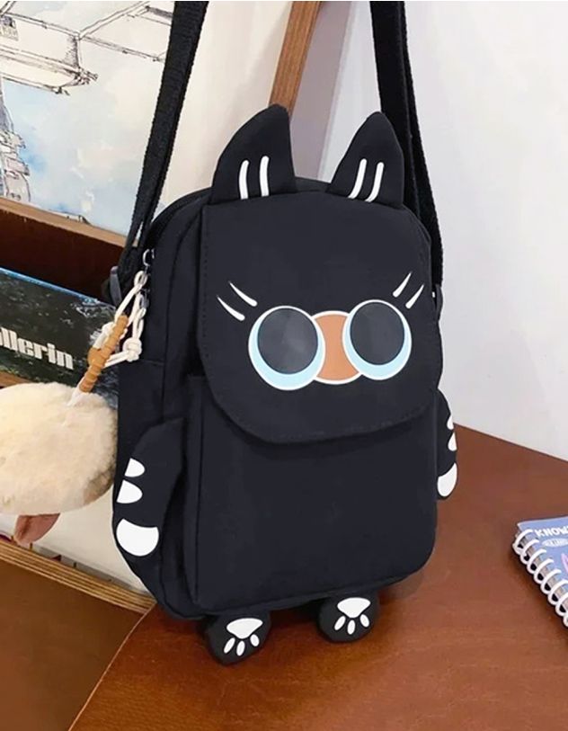 Сумка через плече у вигляді котика | 262329 - A-SHOP