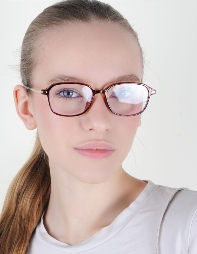 Окуляри іміджеві з квадратними лінзами | 262640-12-XX - A-SHOP