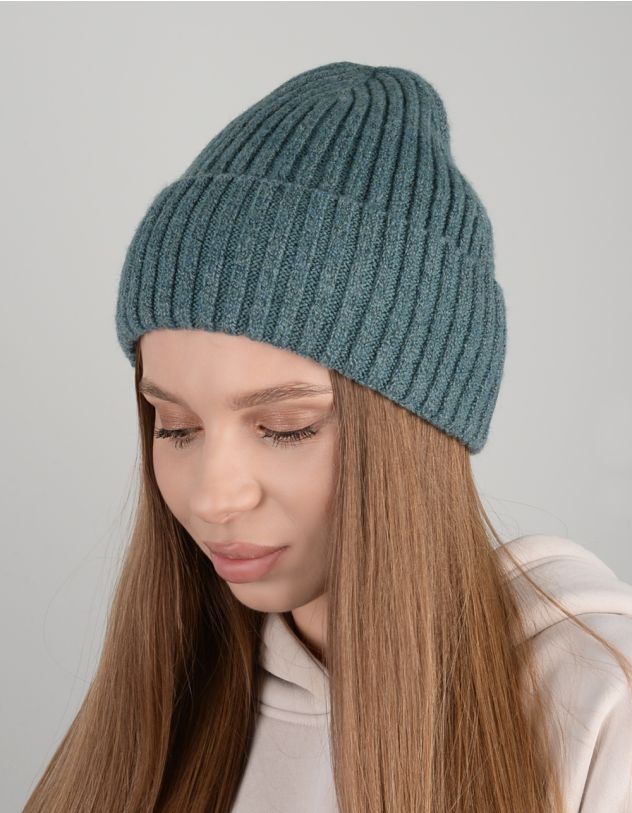 Шапка ковпак у рубчик | 257838-20-XX - A-SHOP