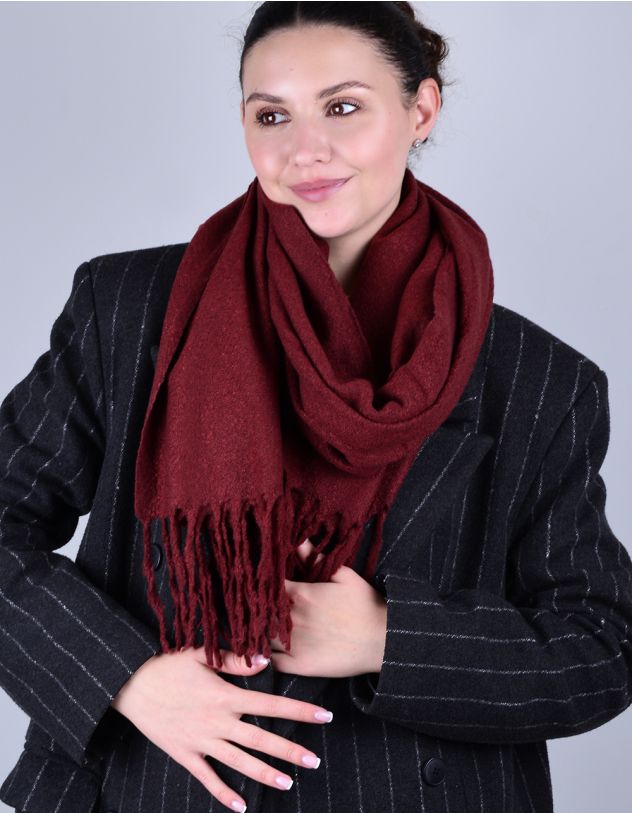 Палантин на шию з китицями | 264321-27-XX - A-SHOP