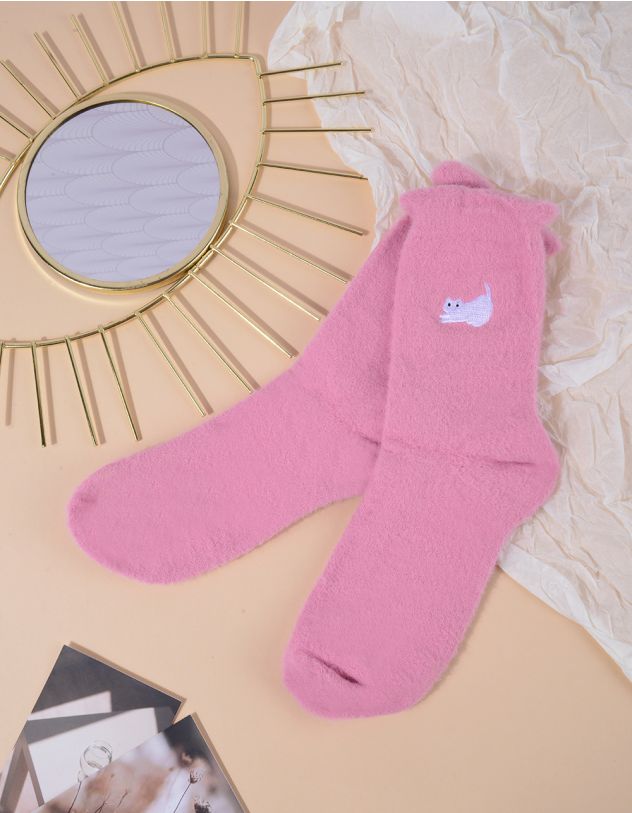 Шкарпетки з зображенням котика | 263699-71-XX - A-SHOP