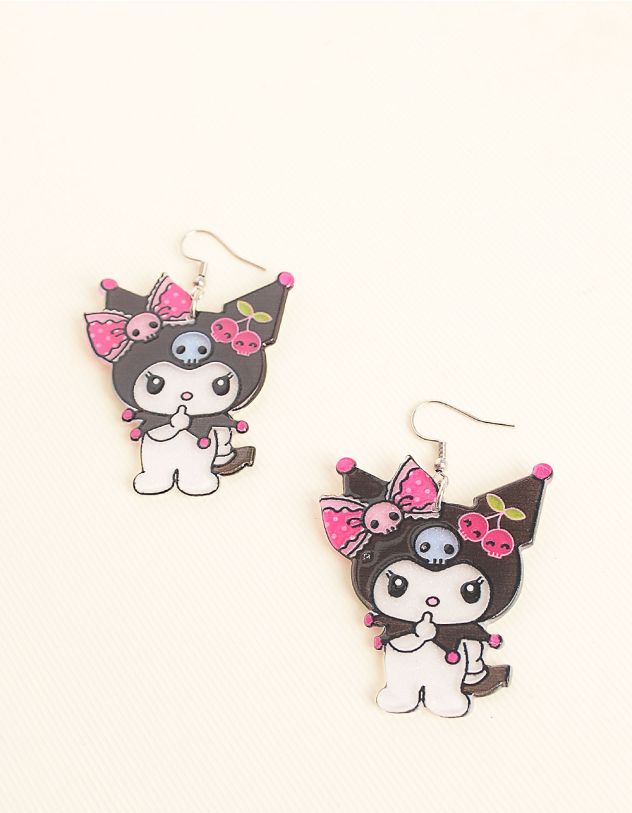 Сережки з зображенням дівчинки кролика Куромі | 253146-21-XX - A-SHOP