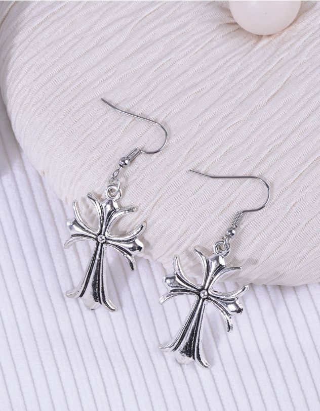 Сережки з хрестами | 264776-05-XX - A-SHOP