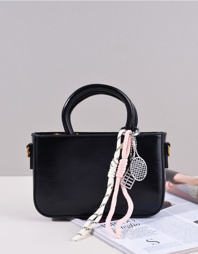 Сумка через плече з брелоком у вигляді ракетки | 264249-02-XX - A-SHOP